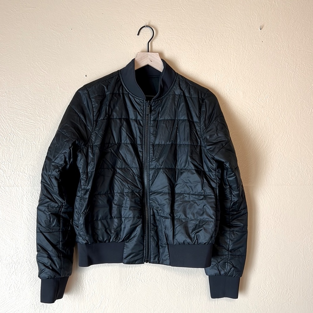 lululemon reversible bomber jacket